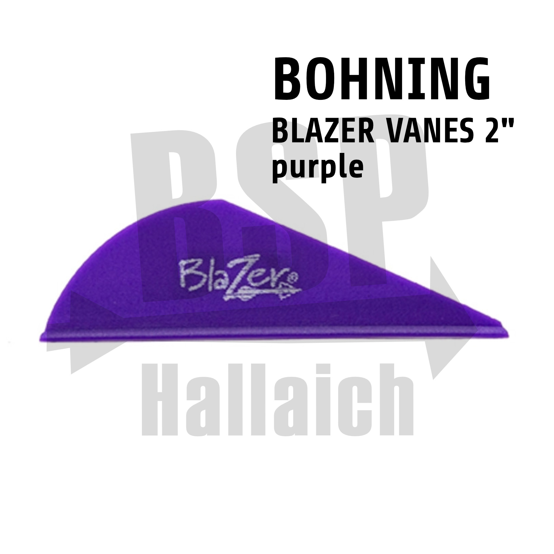 Bohning Blazer Vanes Purple