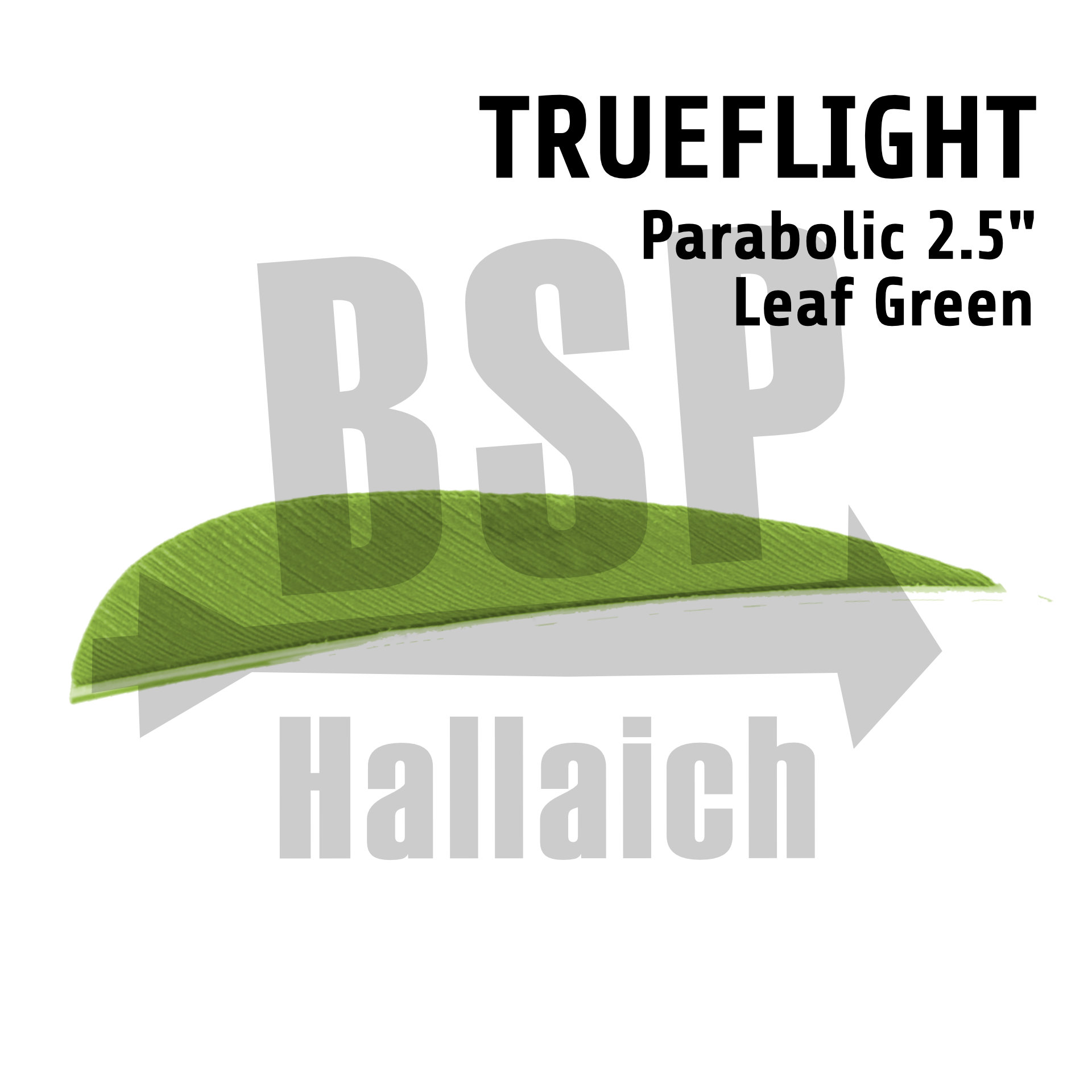 Trueflight-Parabol-2.5-Leaf-Green