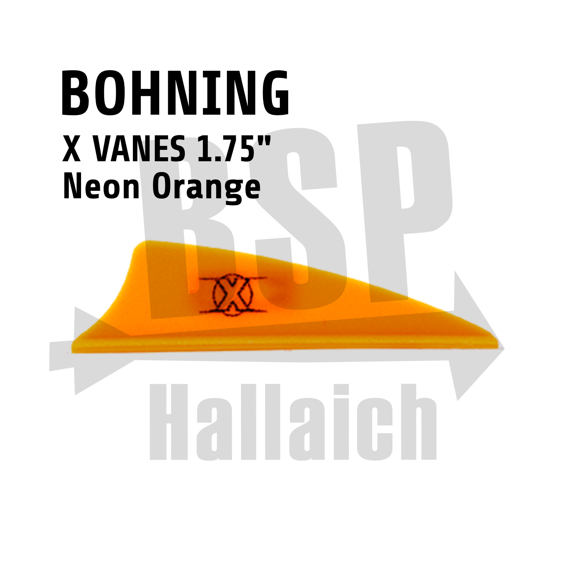 Bohning X-Vanes 1.75 - Neon Orange