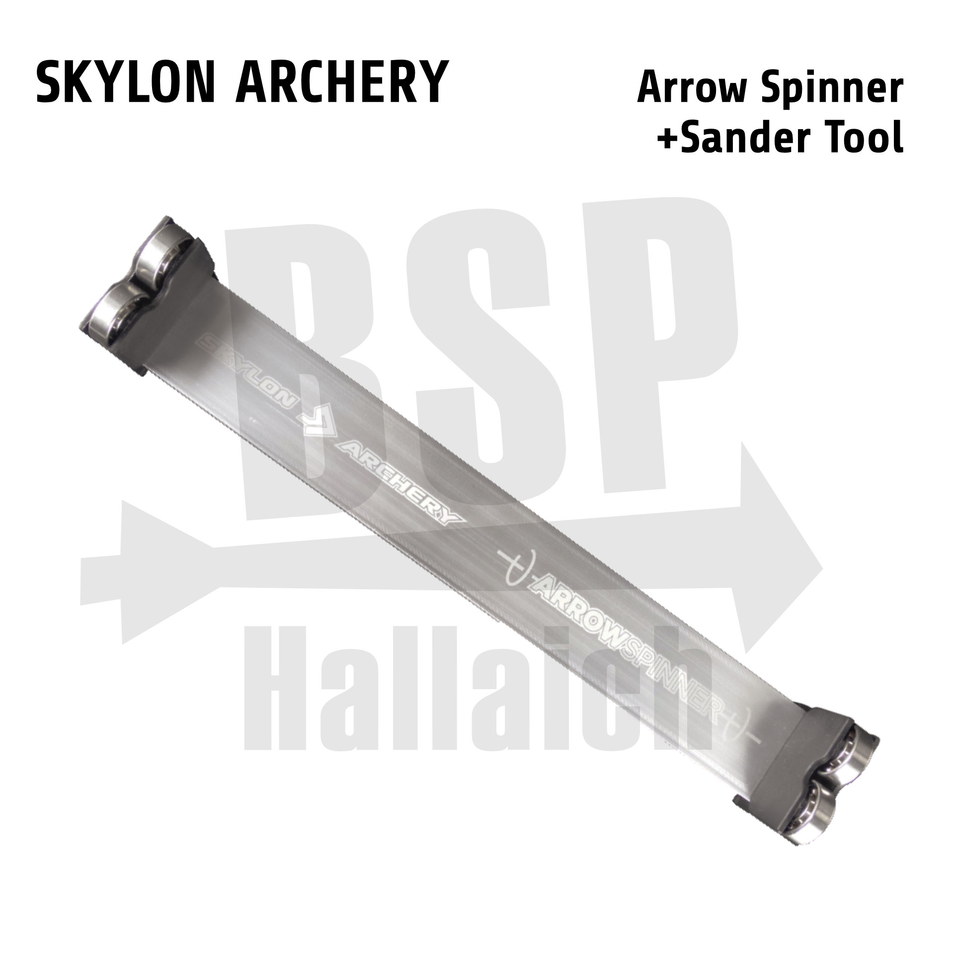 Arrow Spinner with Sander Tool