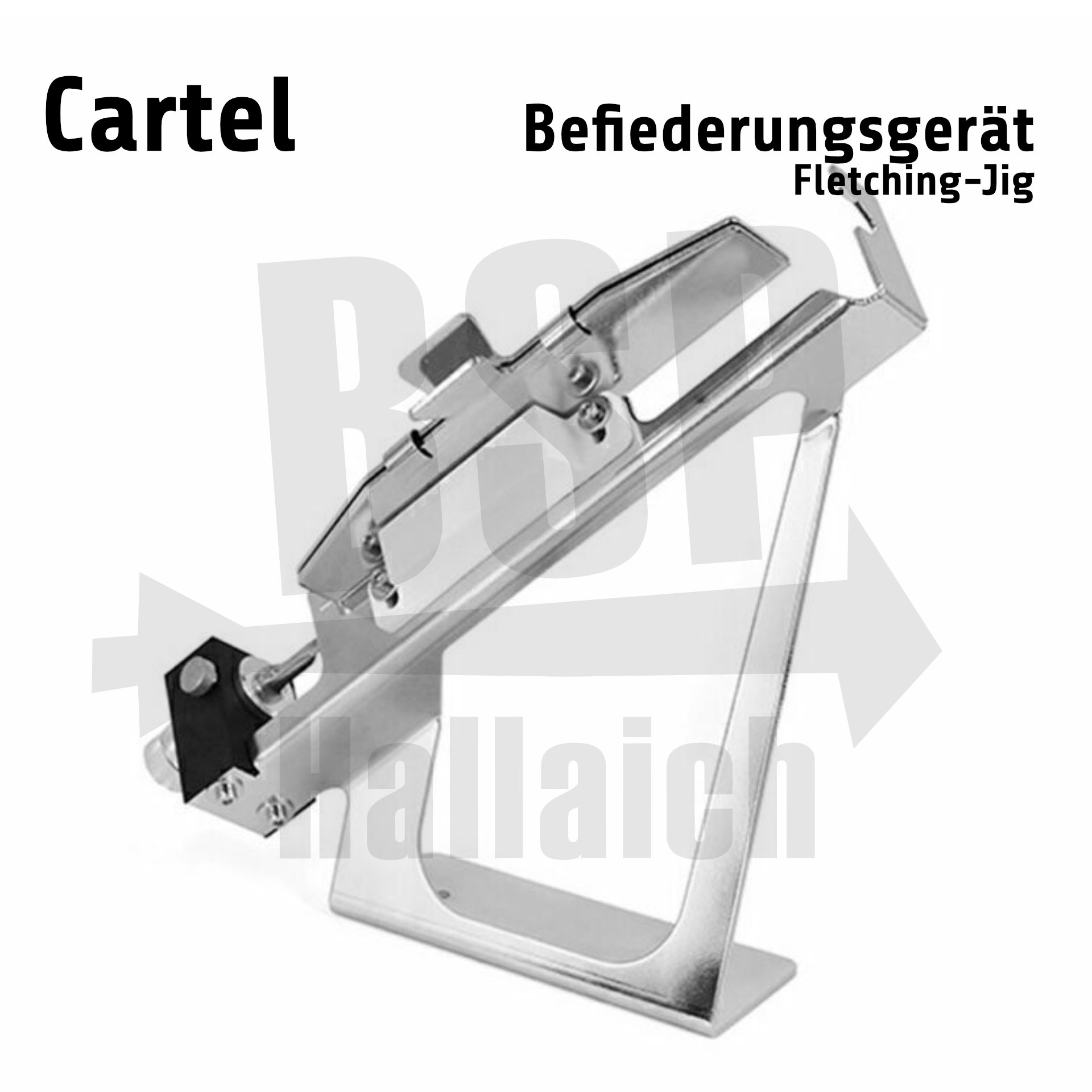 Cartel Befiederungsgerät