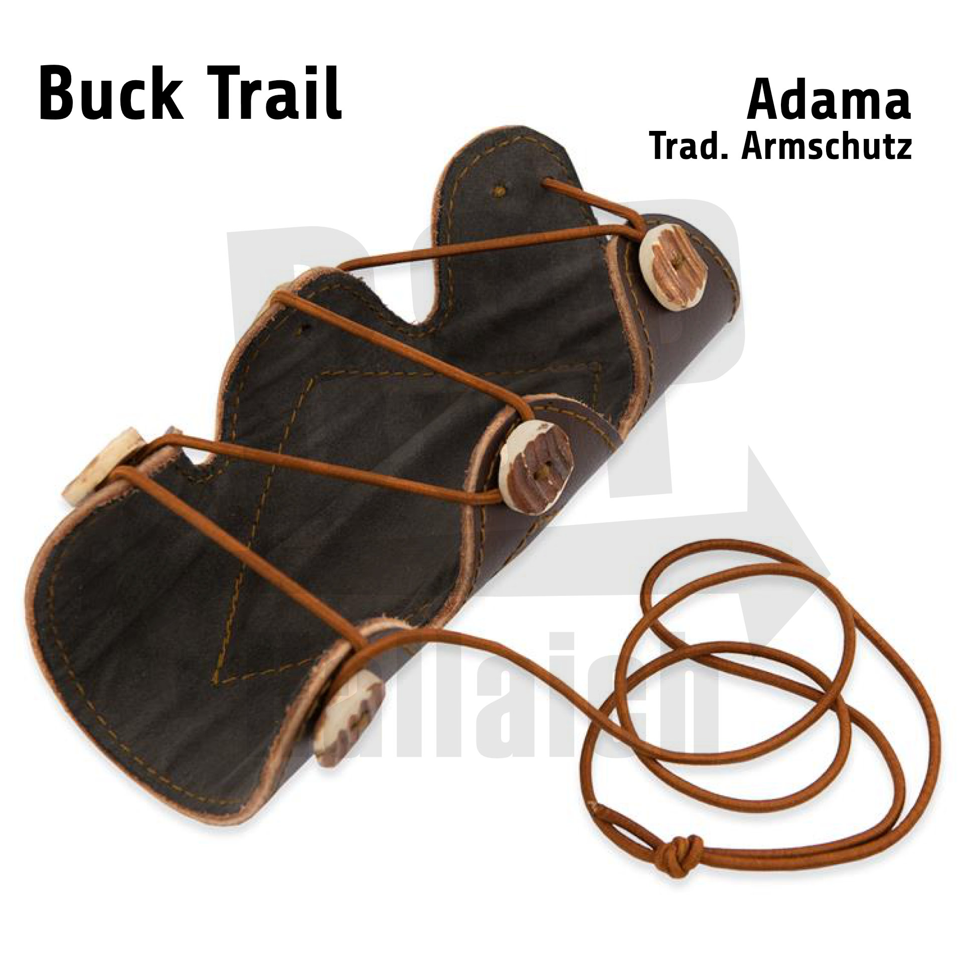 Buck Trail - Traditioneller Leder-Armschutz