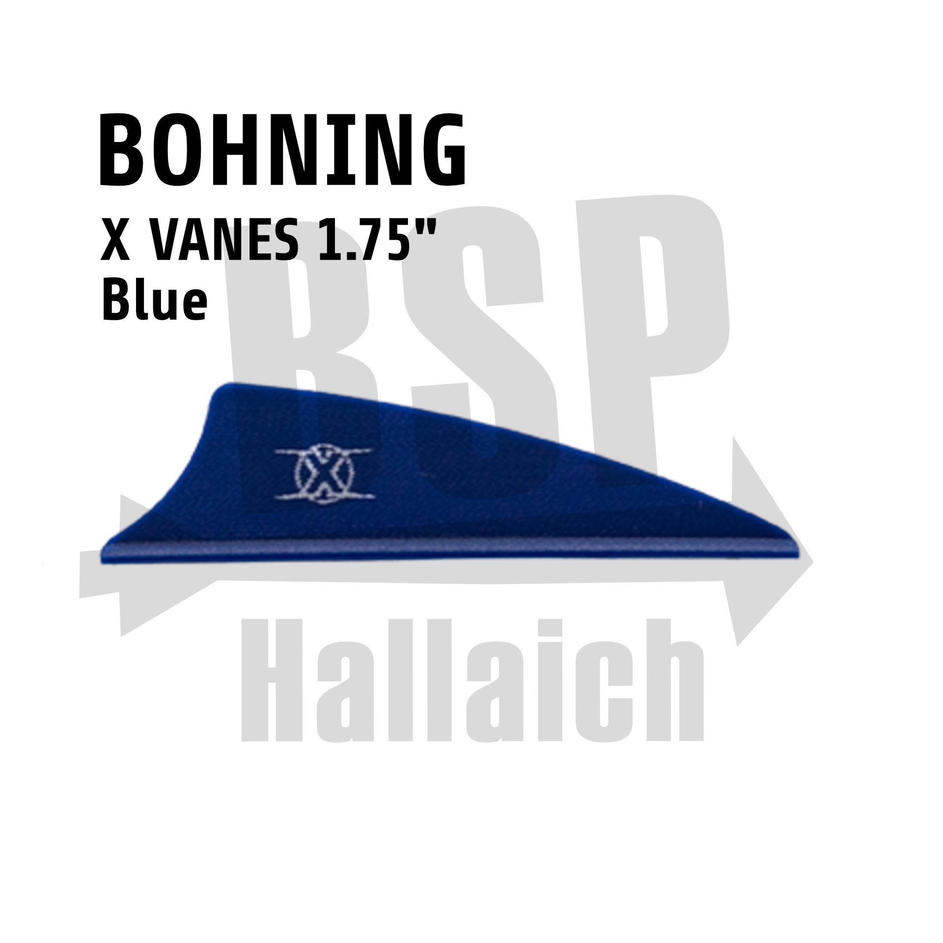 Bohning X-Vanes 1.75 - Blue