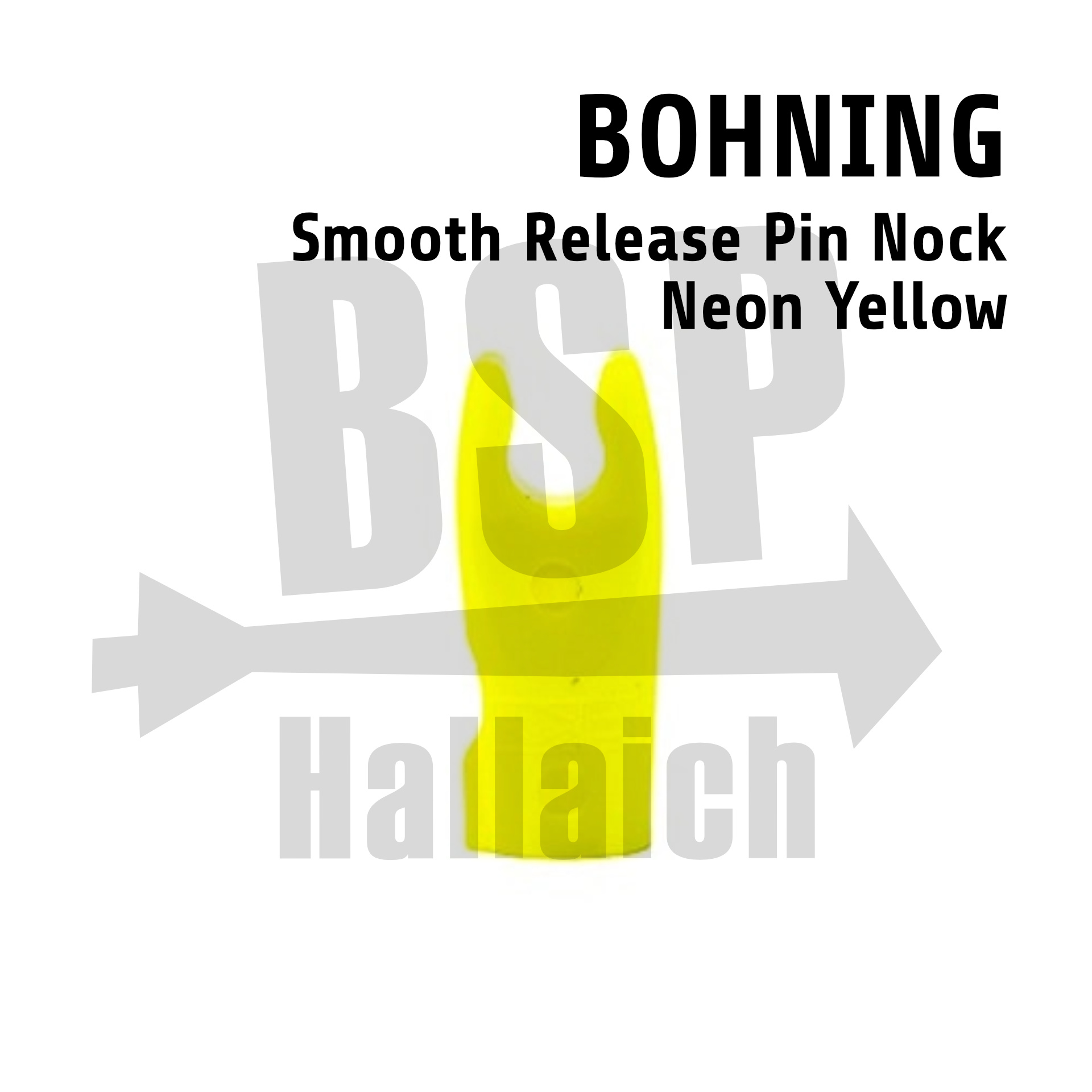 Bohning Pin-Nock Neon Yellow