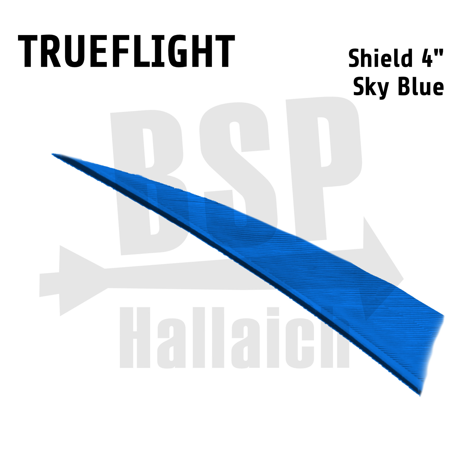 Trueflight Naturfedern - Shield 4"