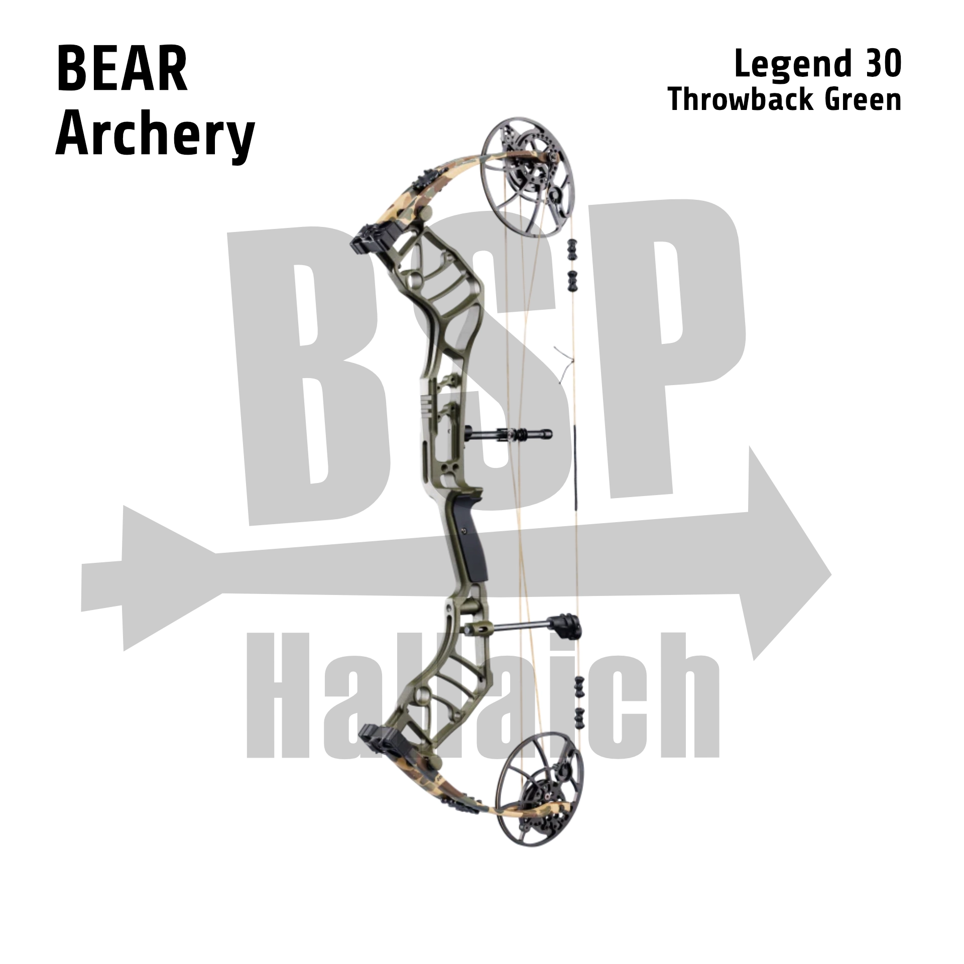 Bear Archery Legend 30 - Throwback Green