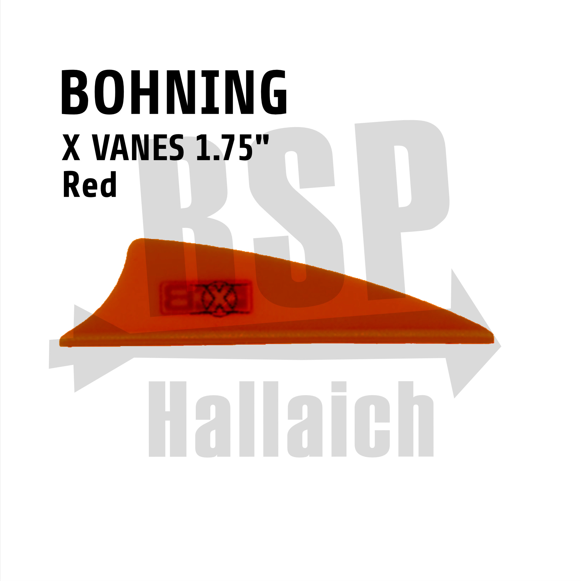 Bohning X-Vanes 1.75 - Red