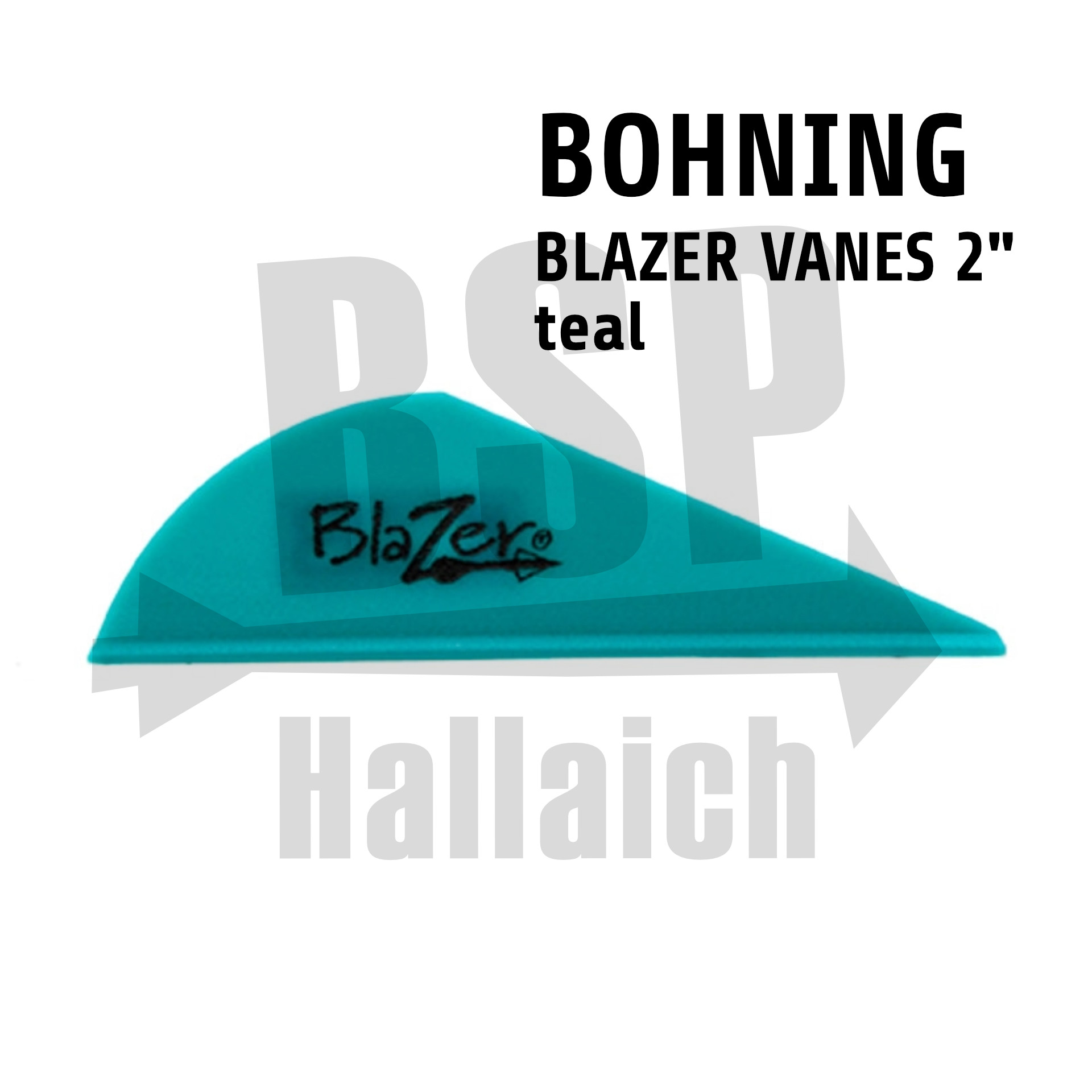 Bohning Blazer Vanes Teal