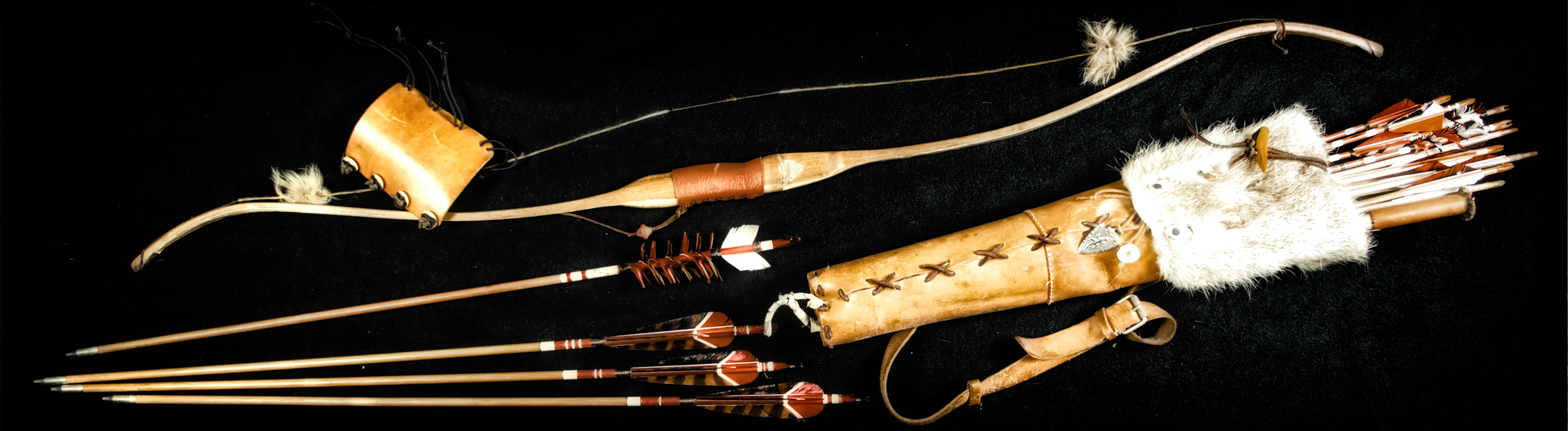 Equipment für traditionelle Bögen und moderne Recurvebögen