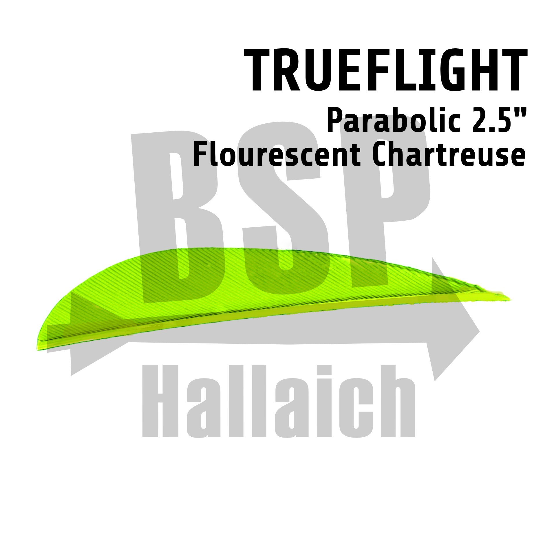 Trueflight-Parabol-2.5-Flourescent-Chartreuse