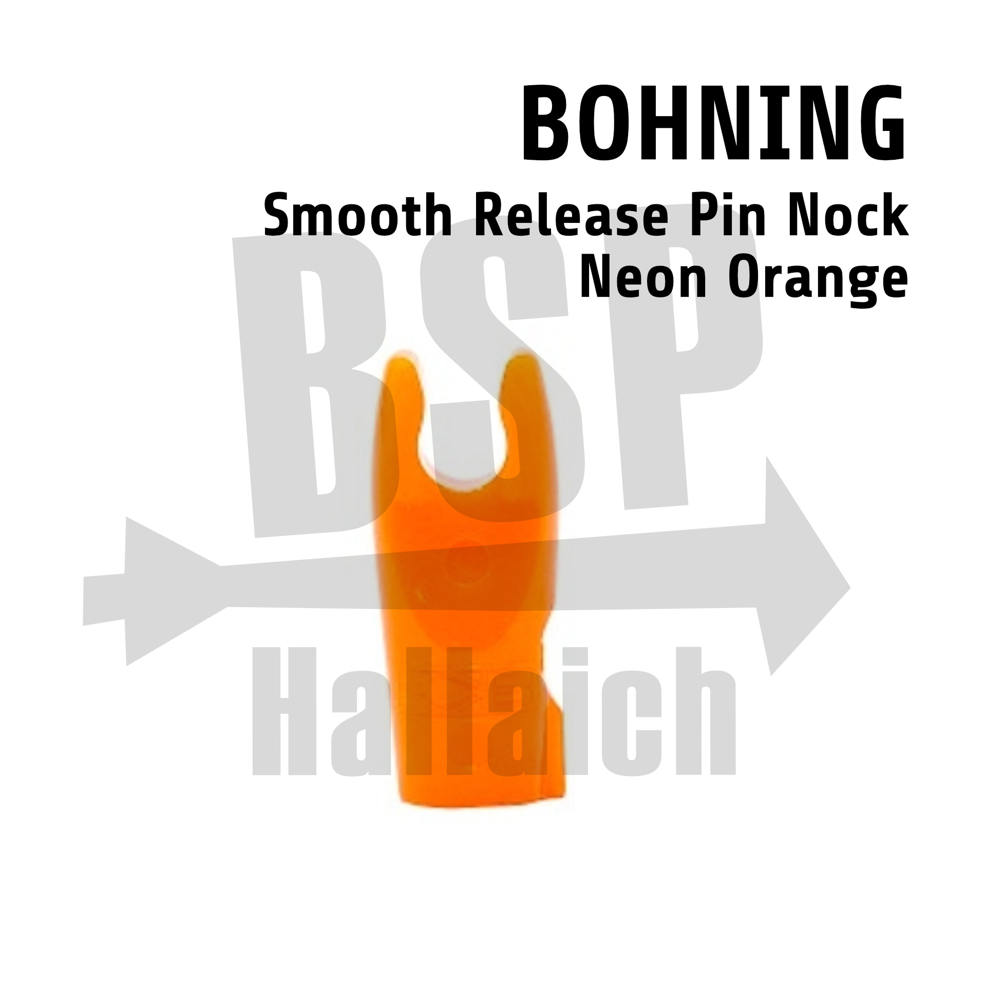 Bohning Pin-Nock Neon Orange