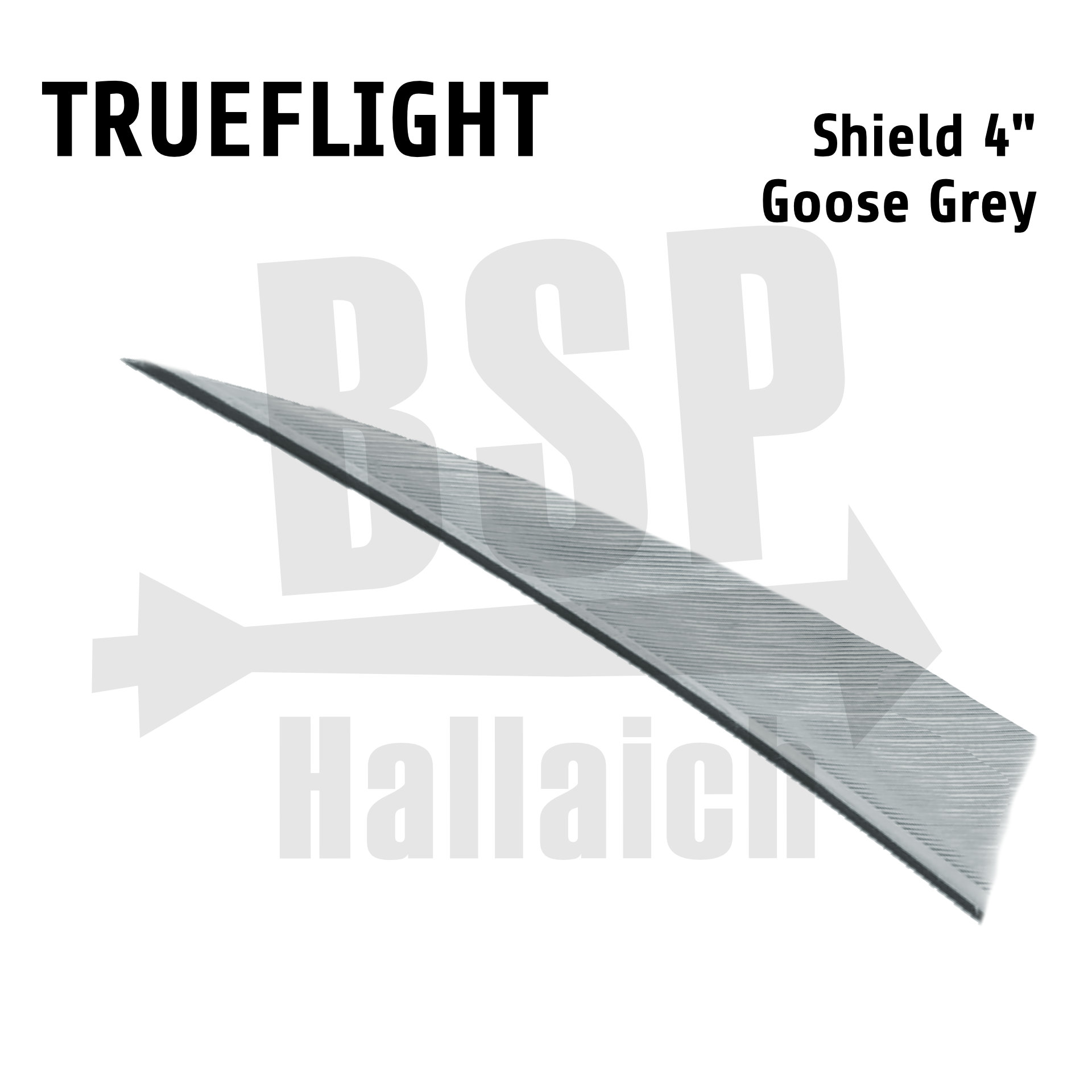 Trueflight Naturfedern - Shield 4"