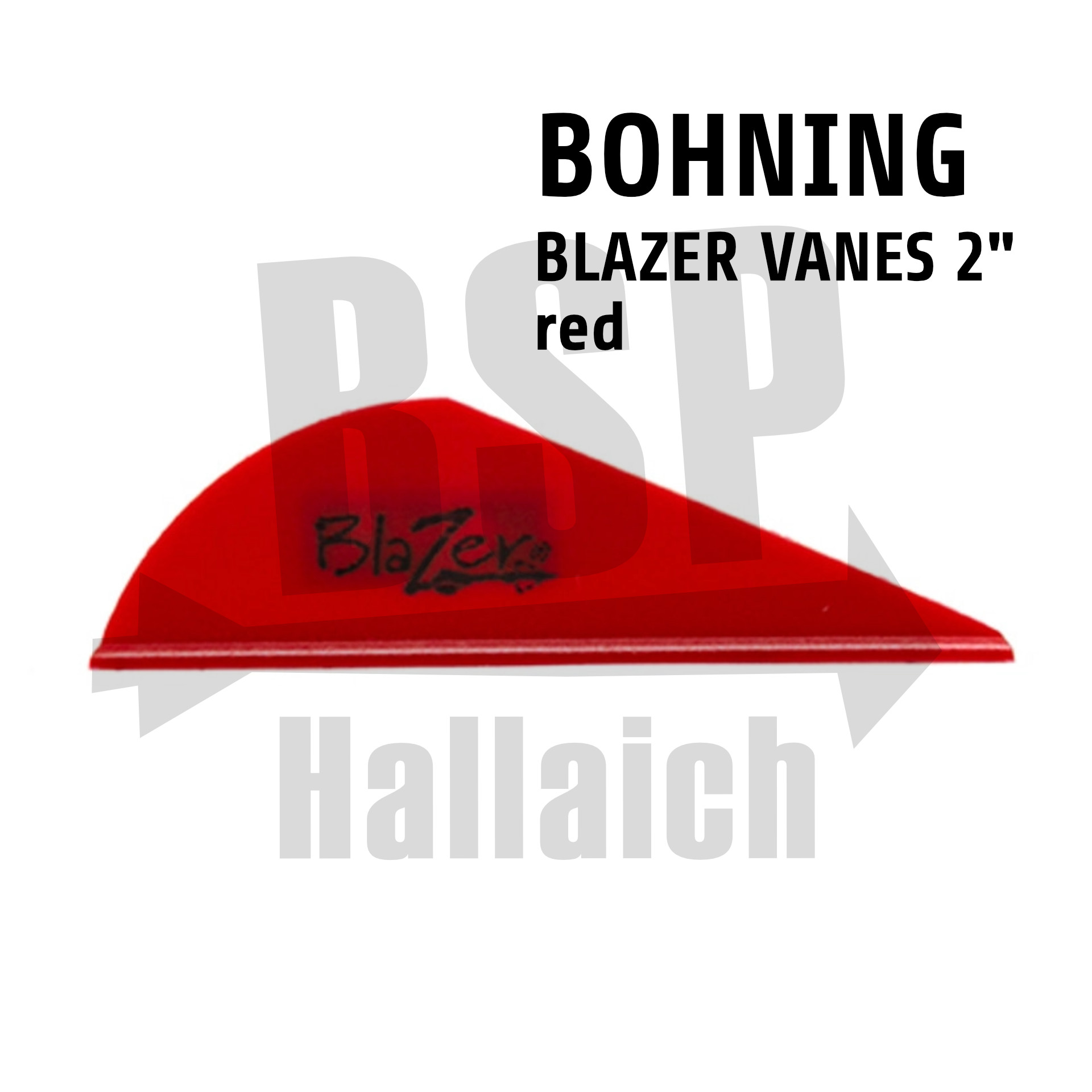 Bohning Blazer Vanes Red