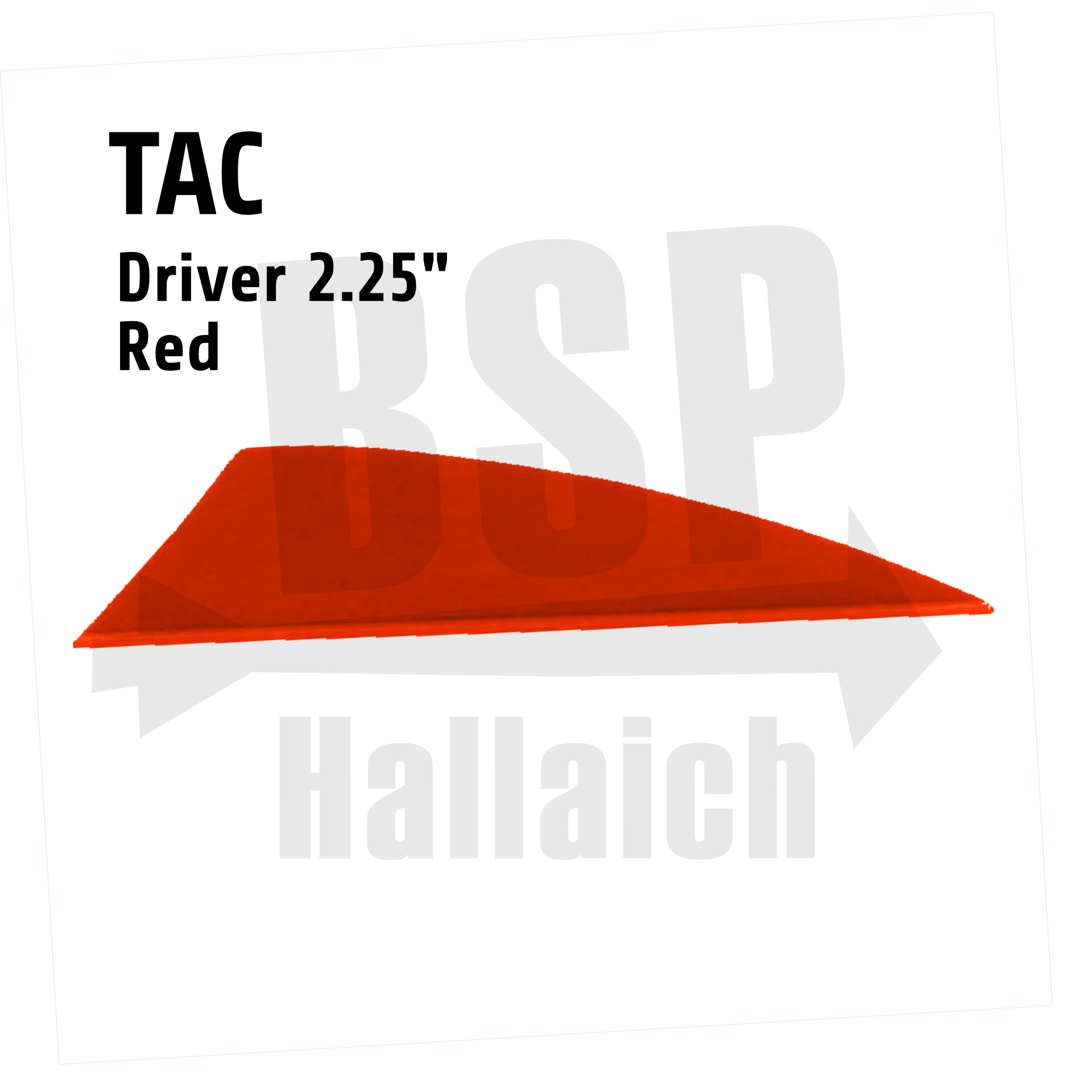 TAC Driver 2.25 Red