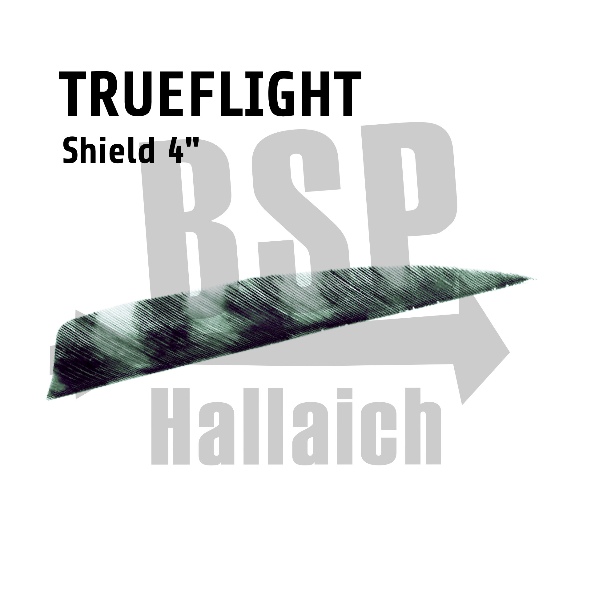 Trueflight Shield 4" Barred  Traditional Bronze