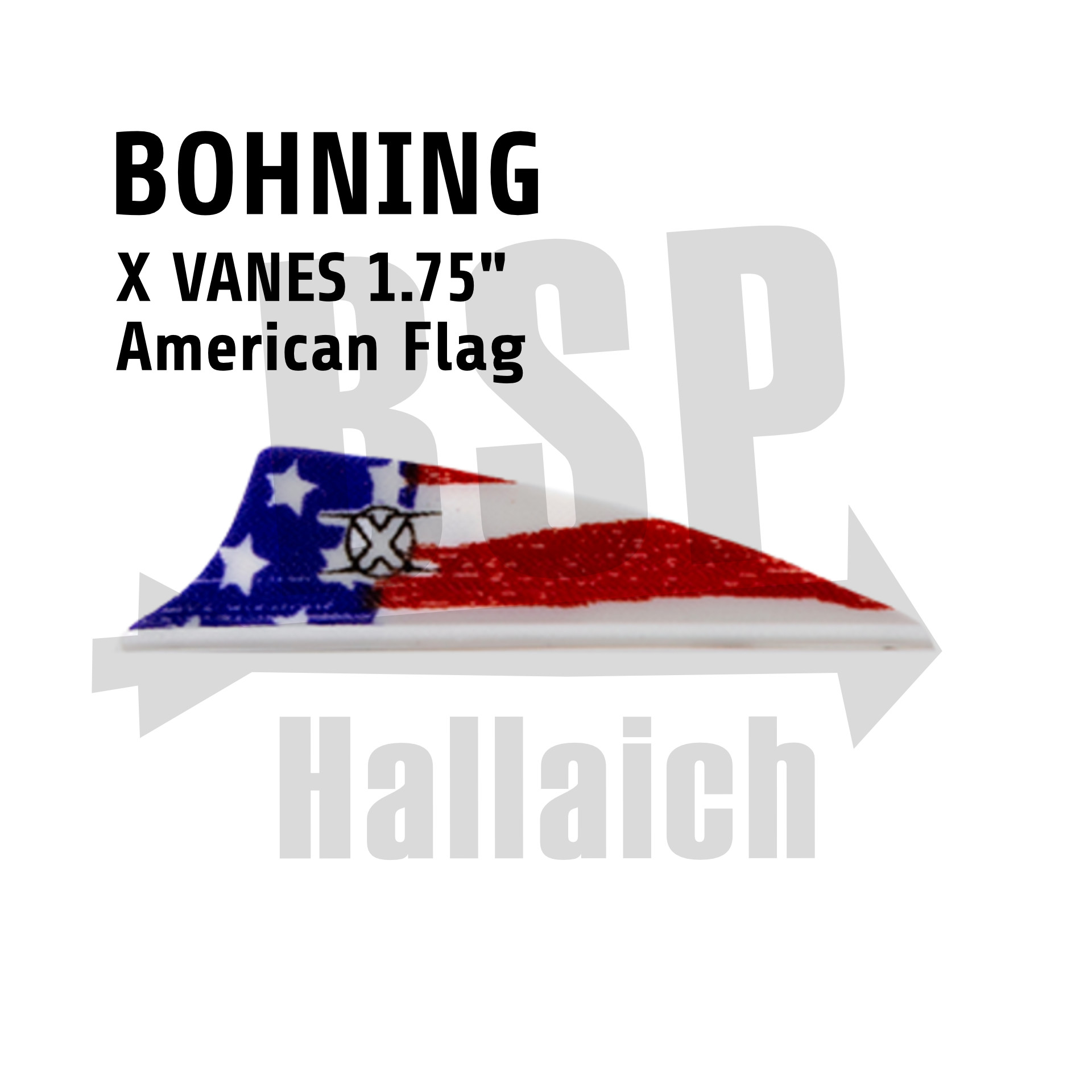 Bohning X-Vanes 1.75 - American Flag