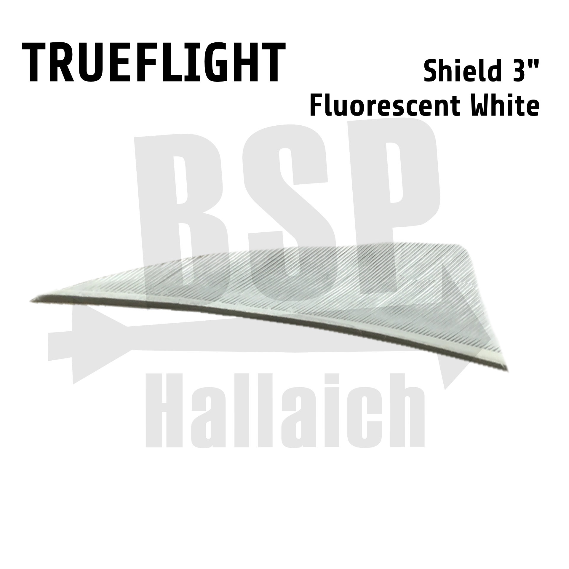 Trueflight Naturfedern - Shield 3"