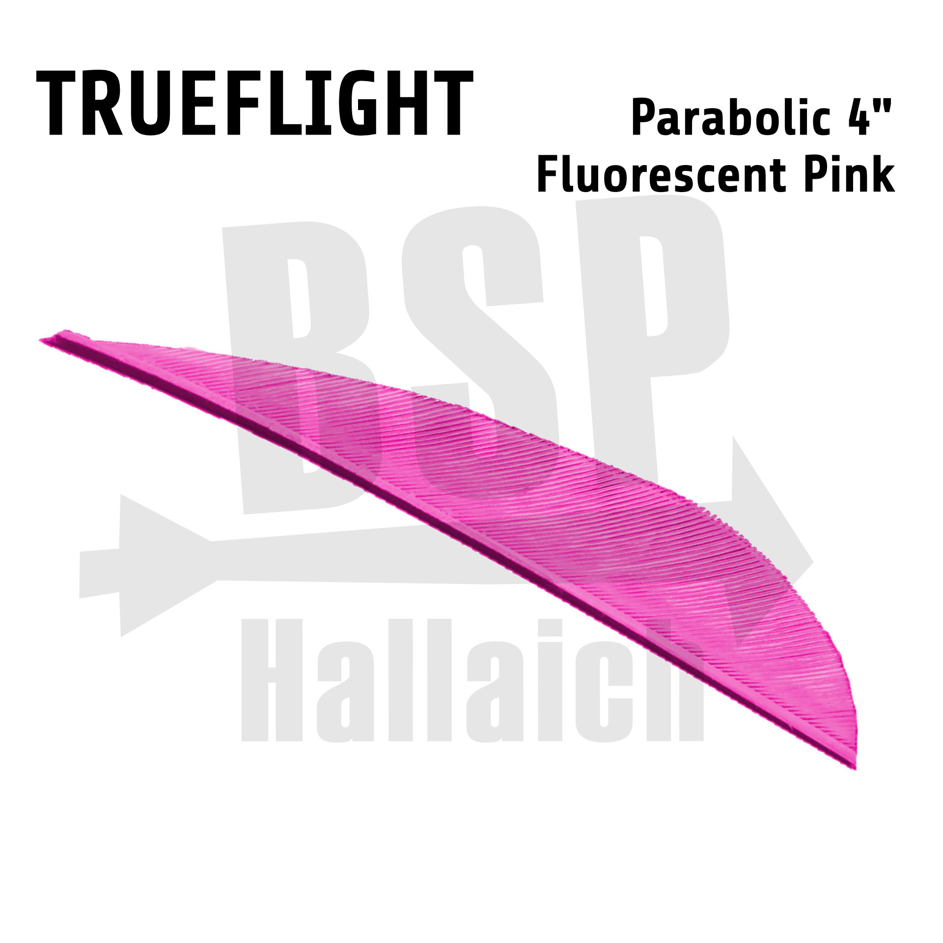 Trueflight Naturfedern - Parabol 4"