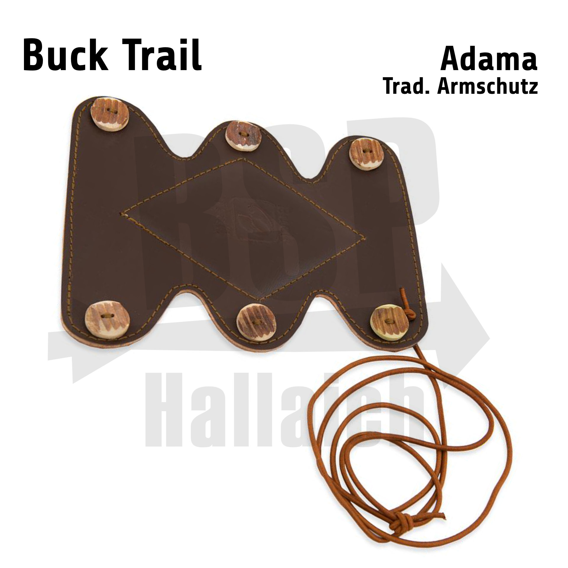 Buck Trail - Traditioneller Leder-Armschutz