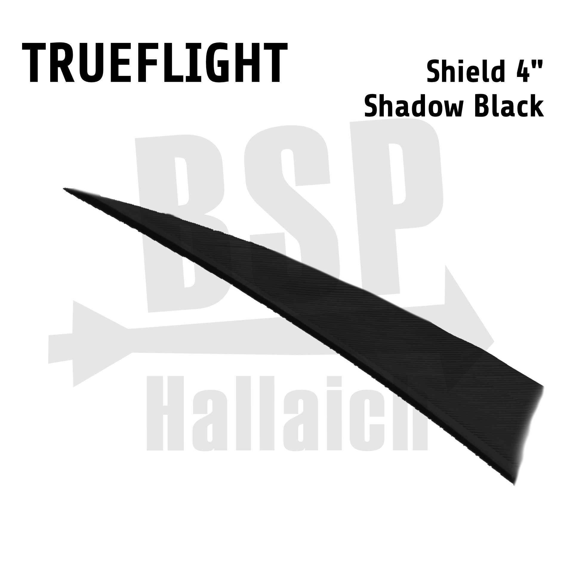 Trueflight Naturfedern - Shield 4"