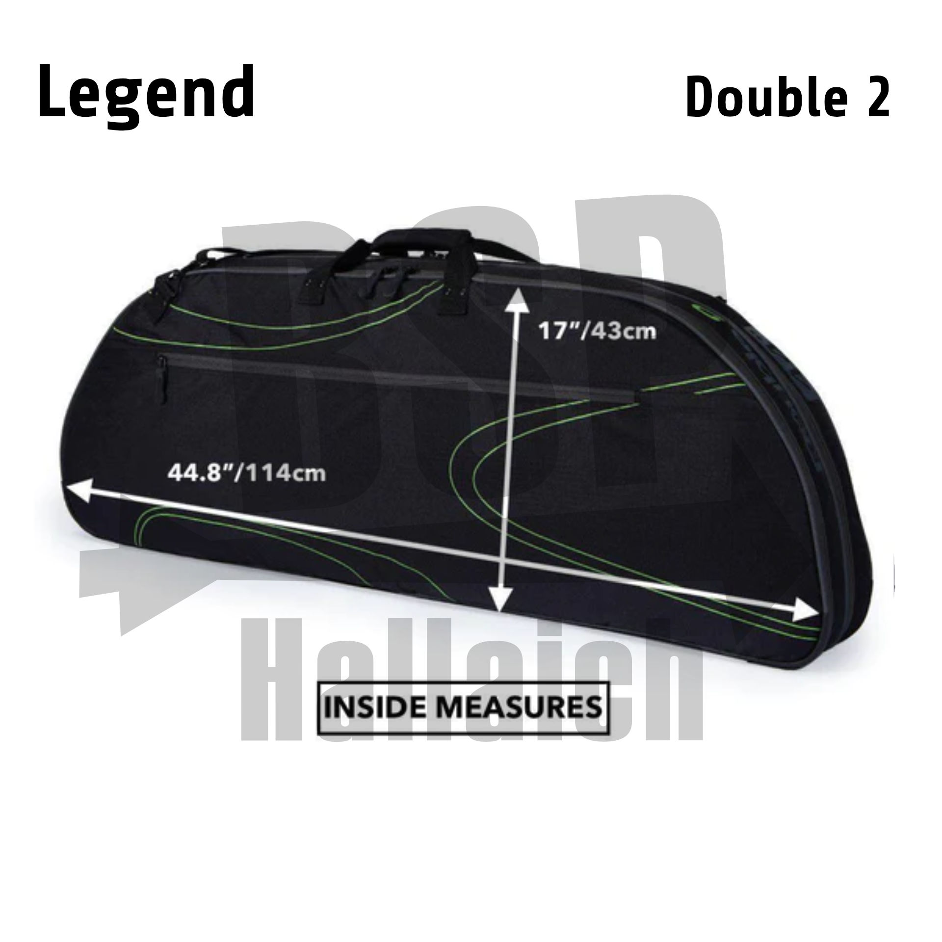 Legend Double 2 - Abmessungen