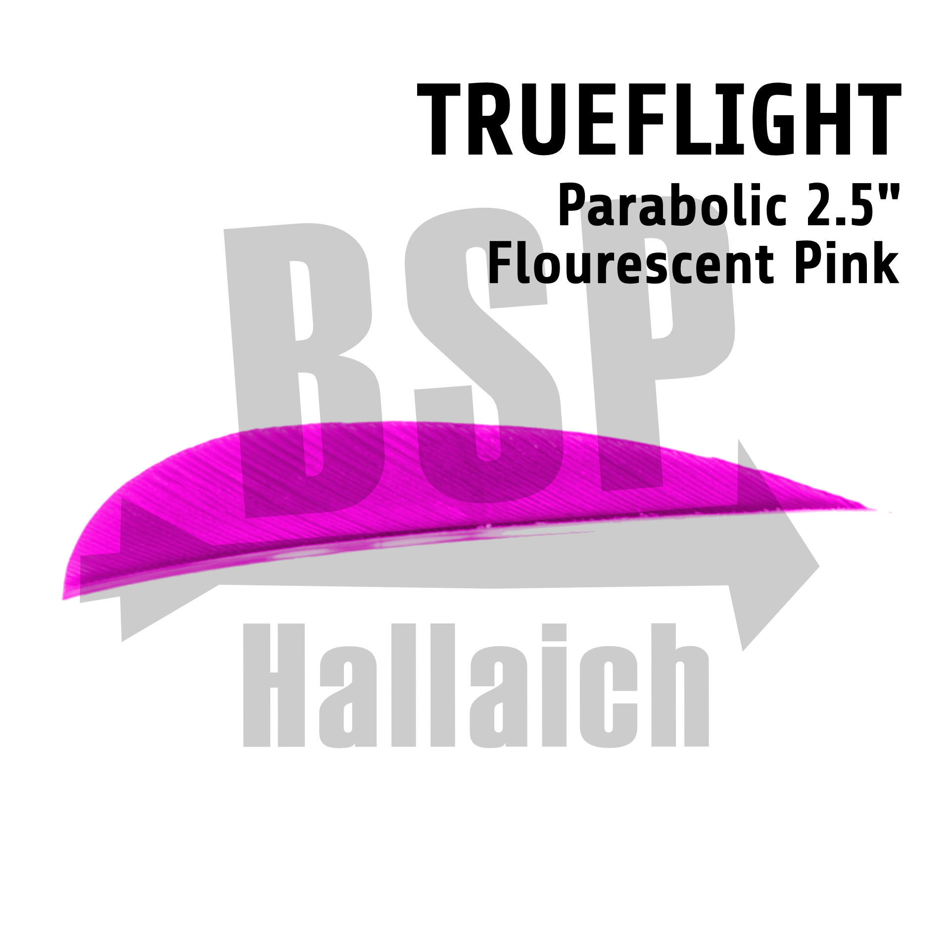 Trueflight-Parabol-2.5-Flourescent-Pink