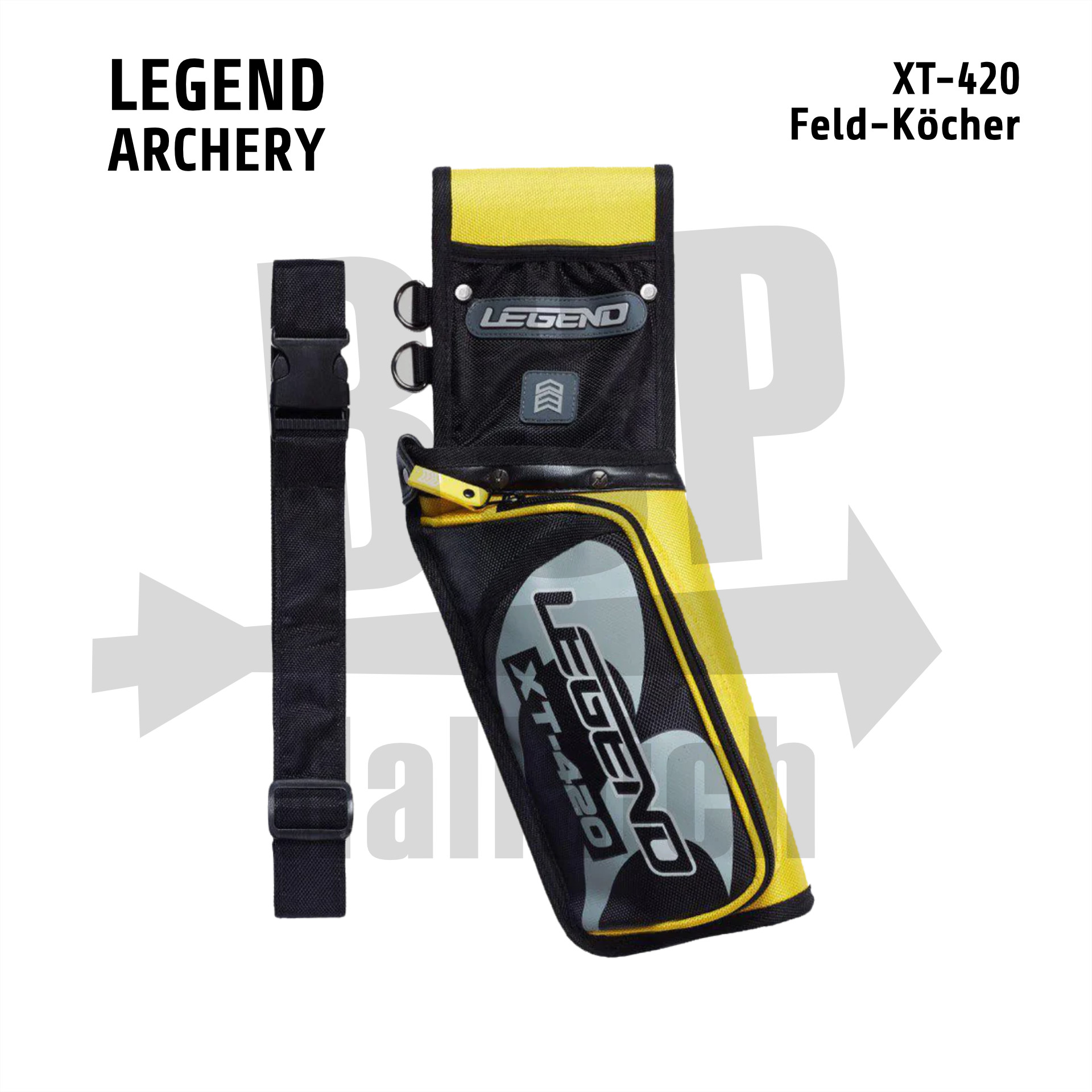 Legend XT-420 Feld-Köcher Gelb