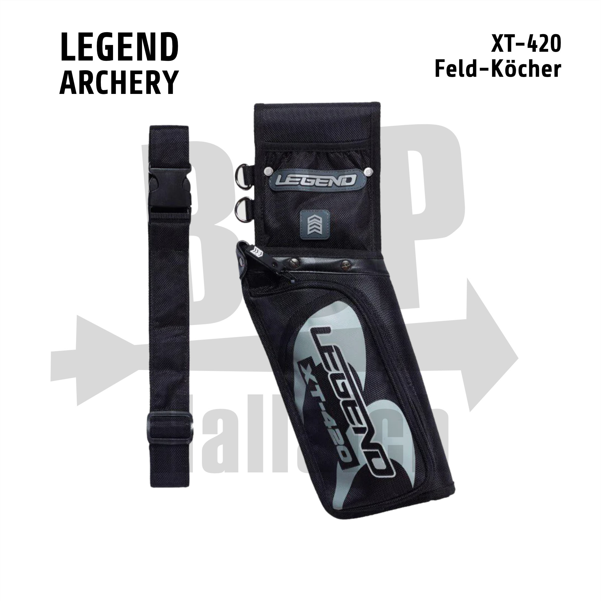 Legend XT-420 Feld-Köcher Schwarz