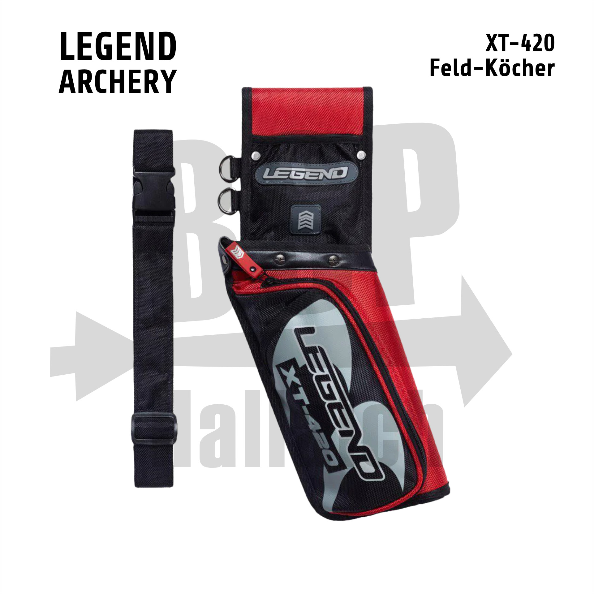 Legend XT-420 Feld-Köcher Rot