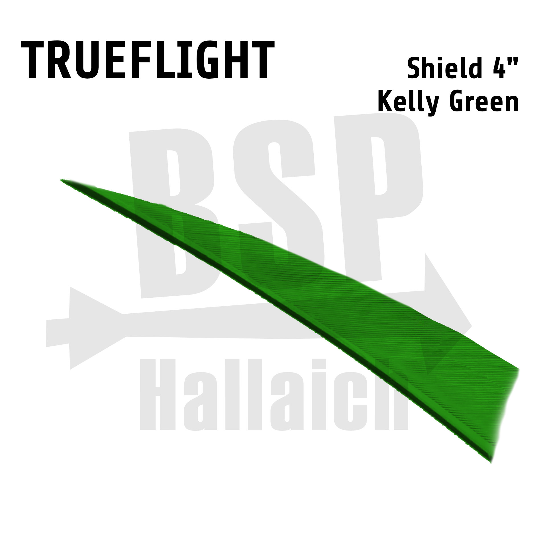 Trueflight Naturfedern - Shield 4"
