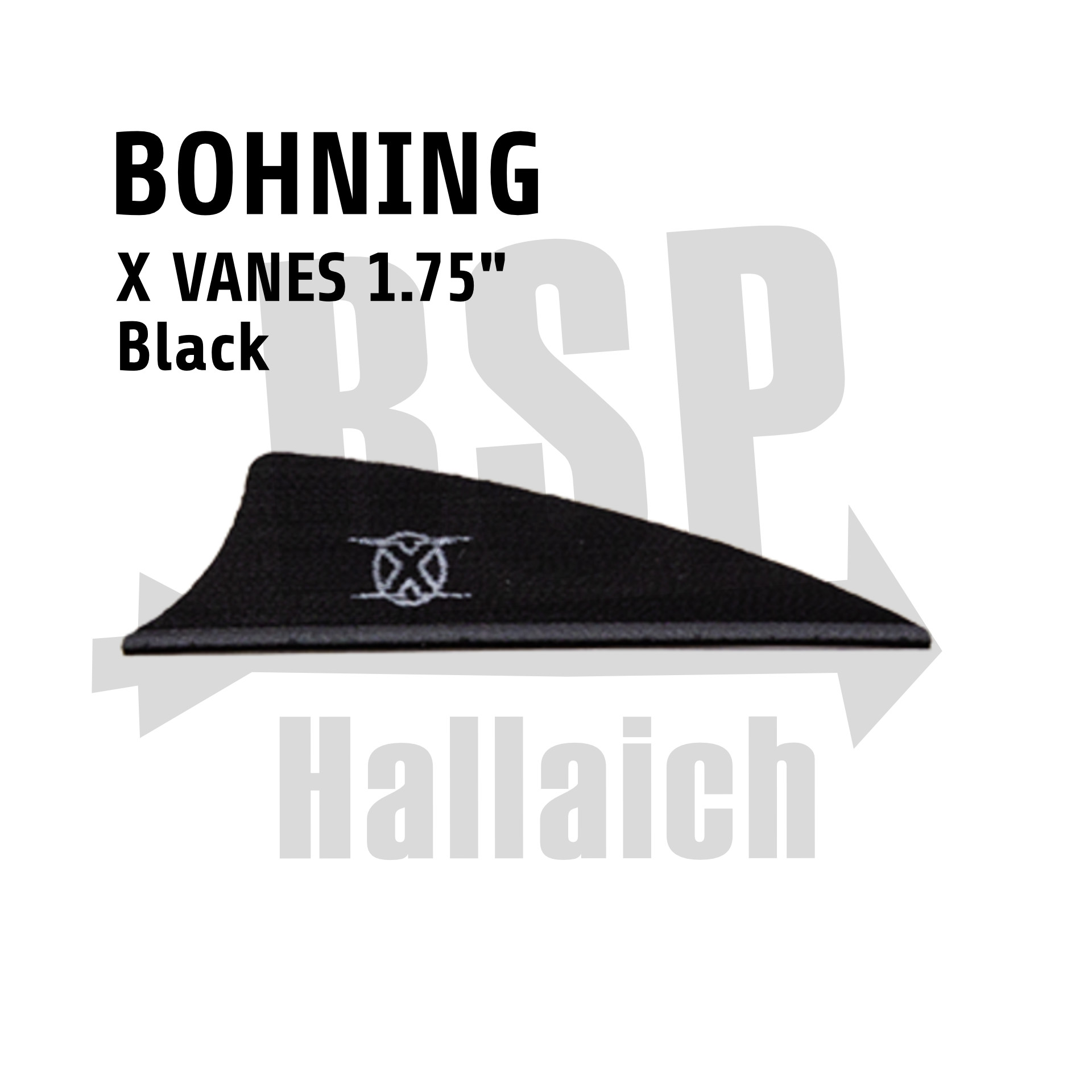 Bohning X-Vanes 1.75 - Black