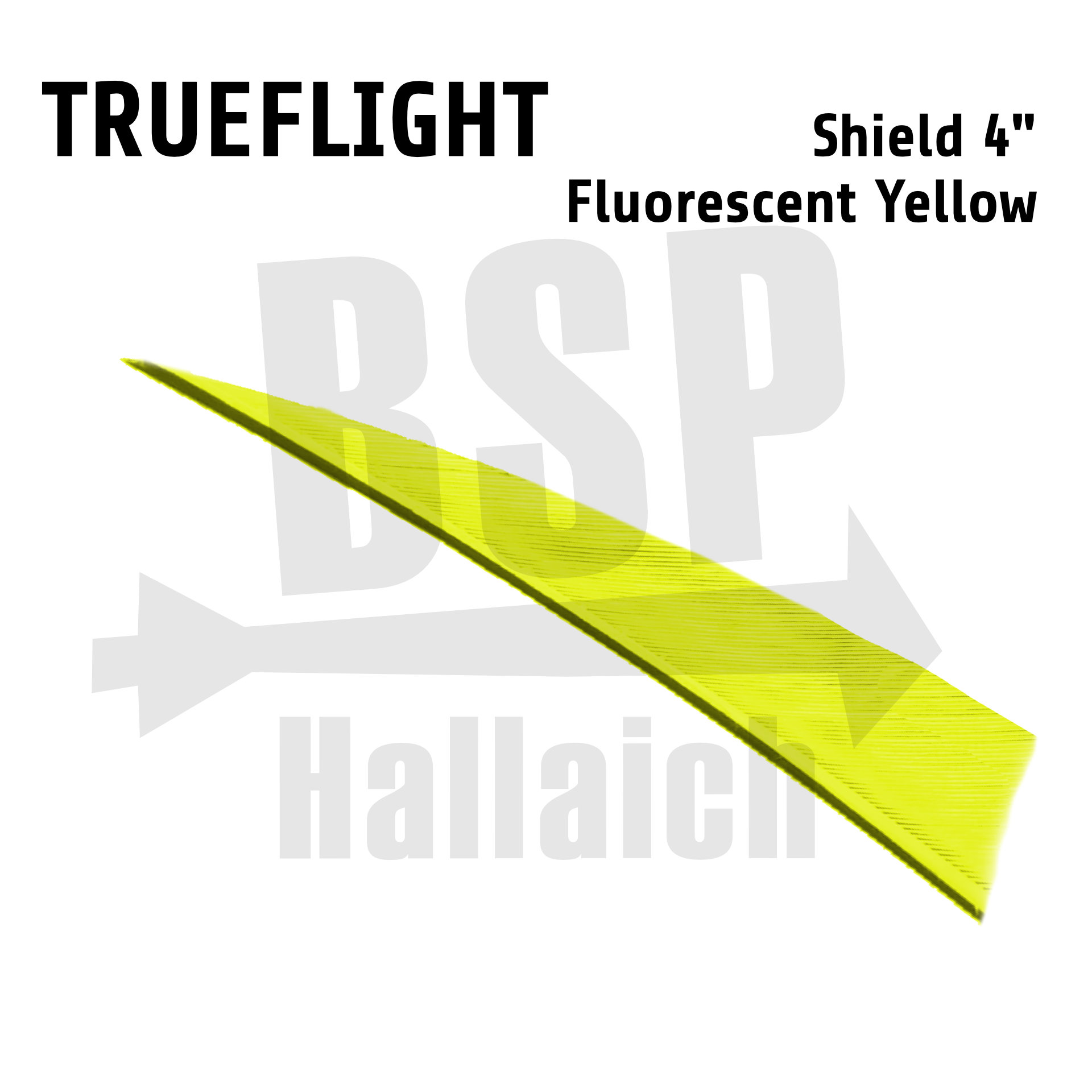 Trueflight Naturfedern - Shield 4"