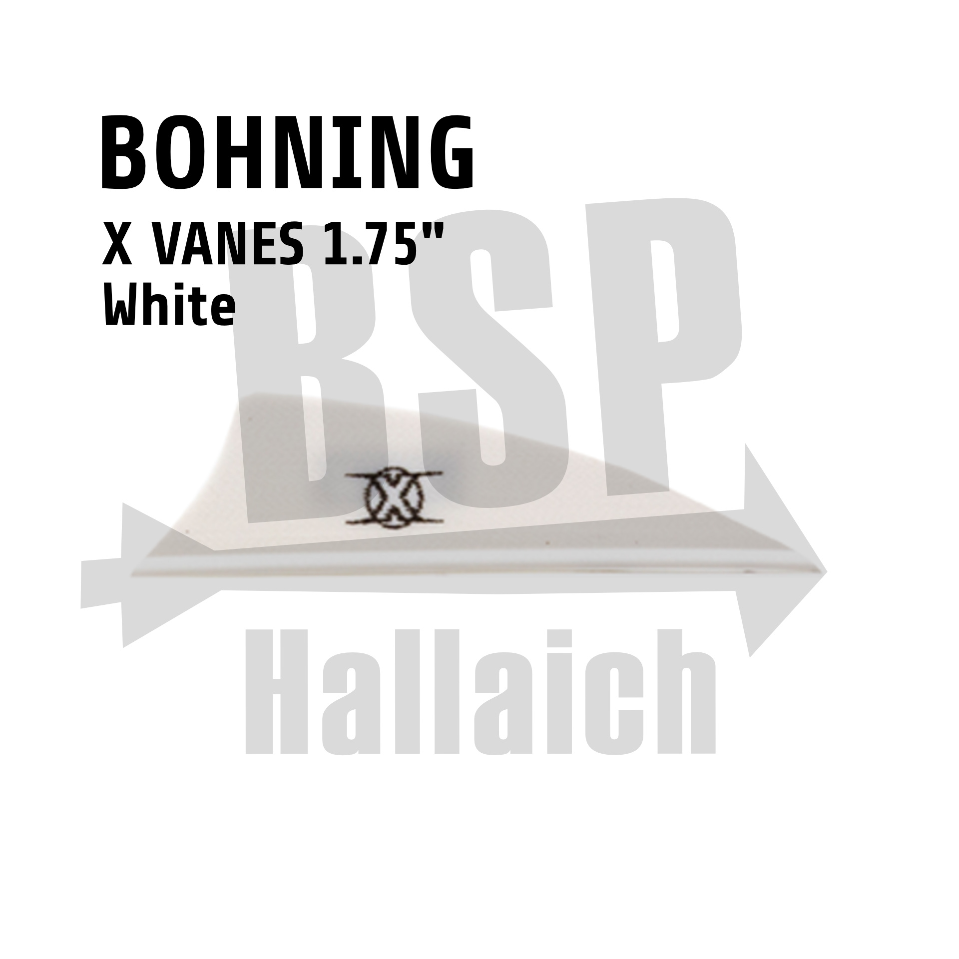 Bohning X-Vanes 1.75 - White
