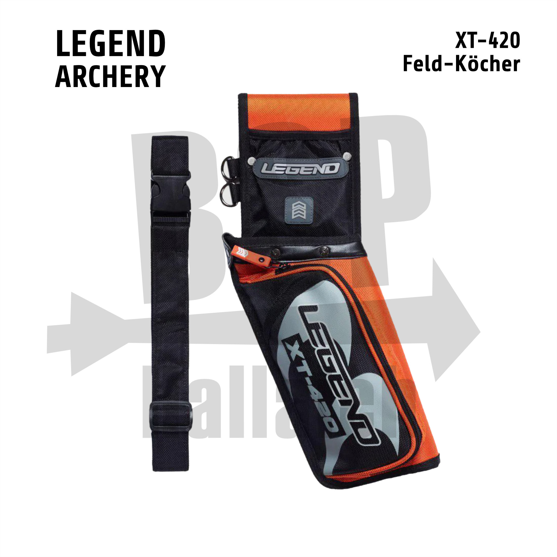 Legend XT-420 Feld-Köcher Orange