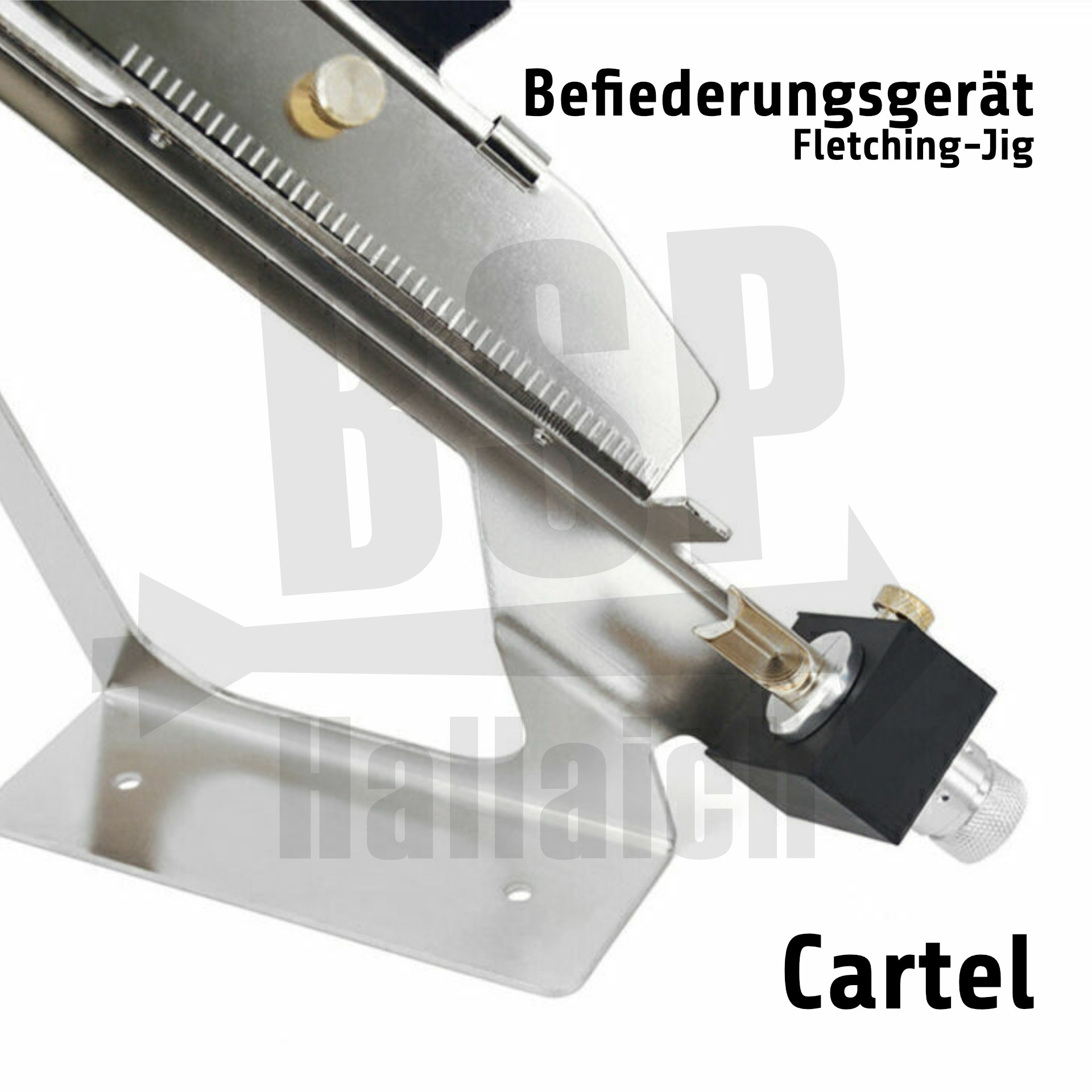 Cartel Befiederungsgerät