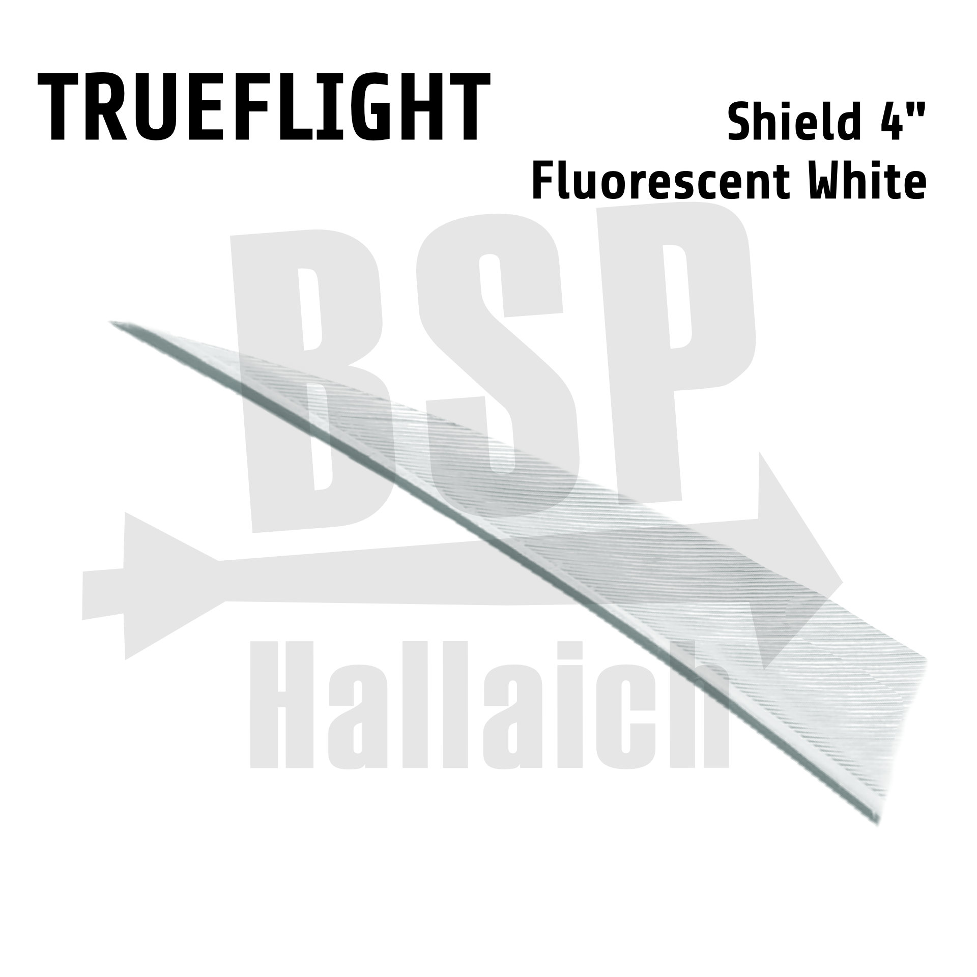 Trueflight Naturfedern - Shield 4"