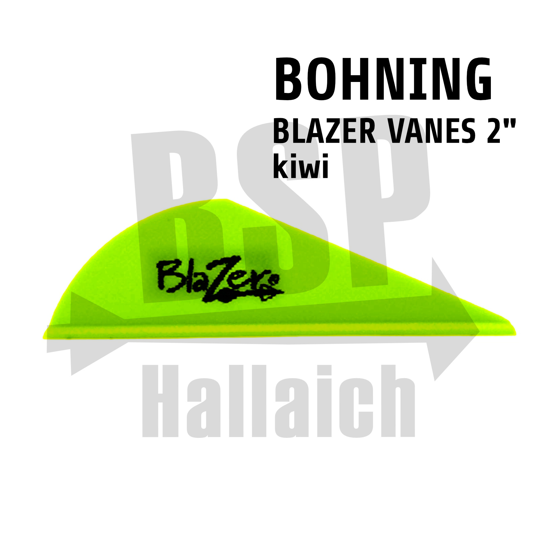 Bohning Blazer Vanes Kiwi