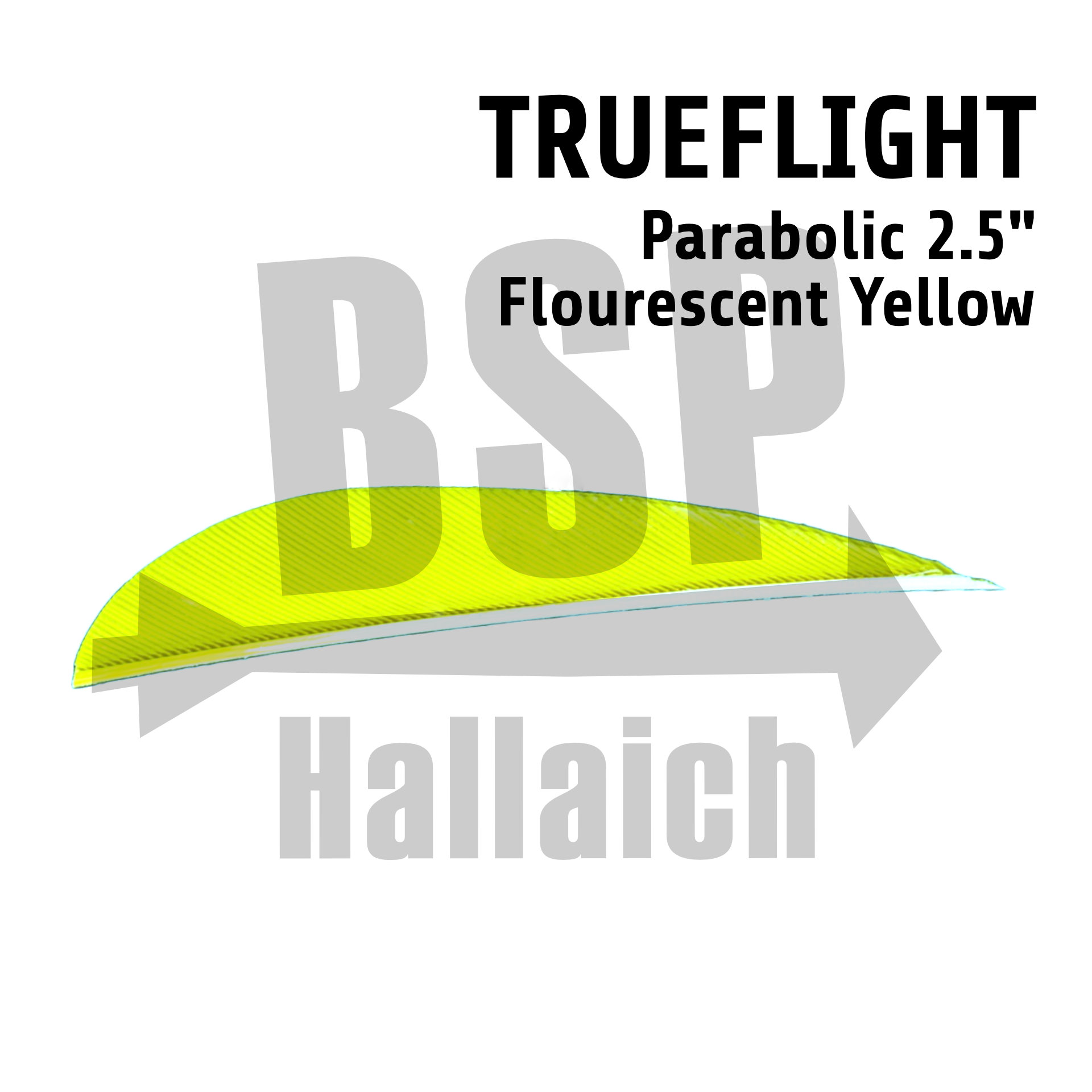 Trueflight-Parabol-2.5-Flourescent-Yellow