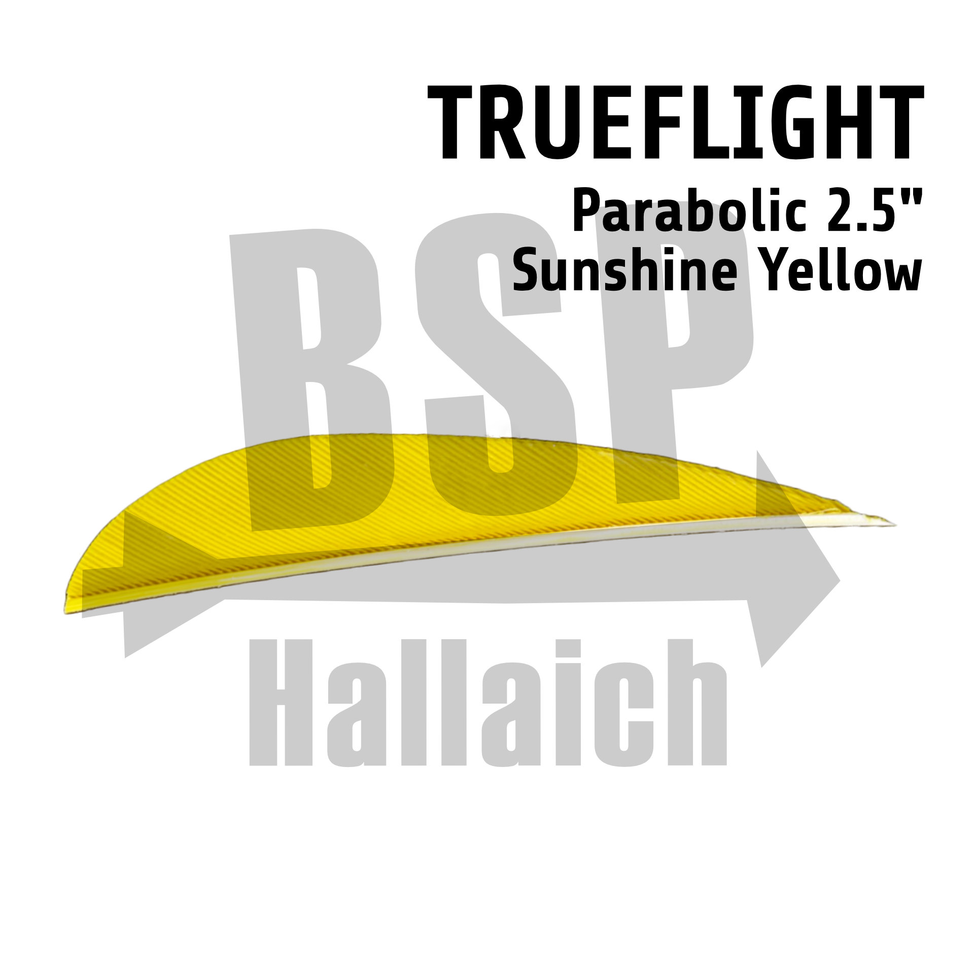 Trueflight-Parabol-2.5-Sunshine-Yellow