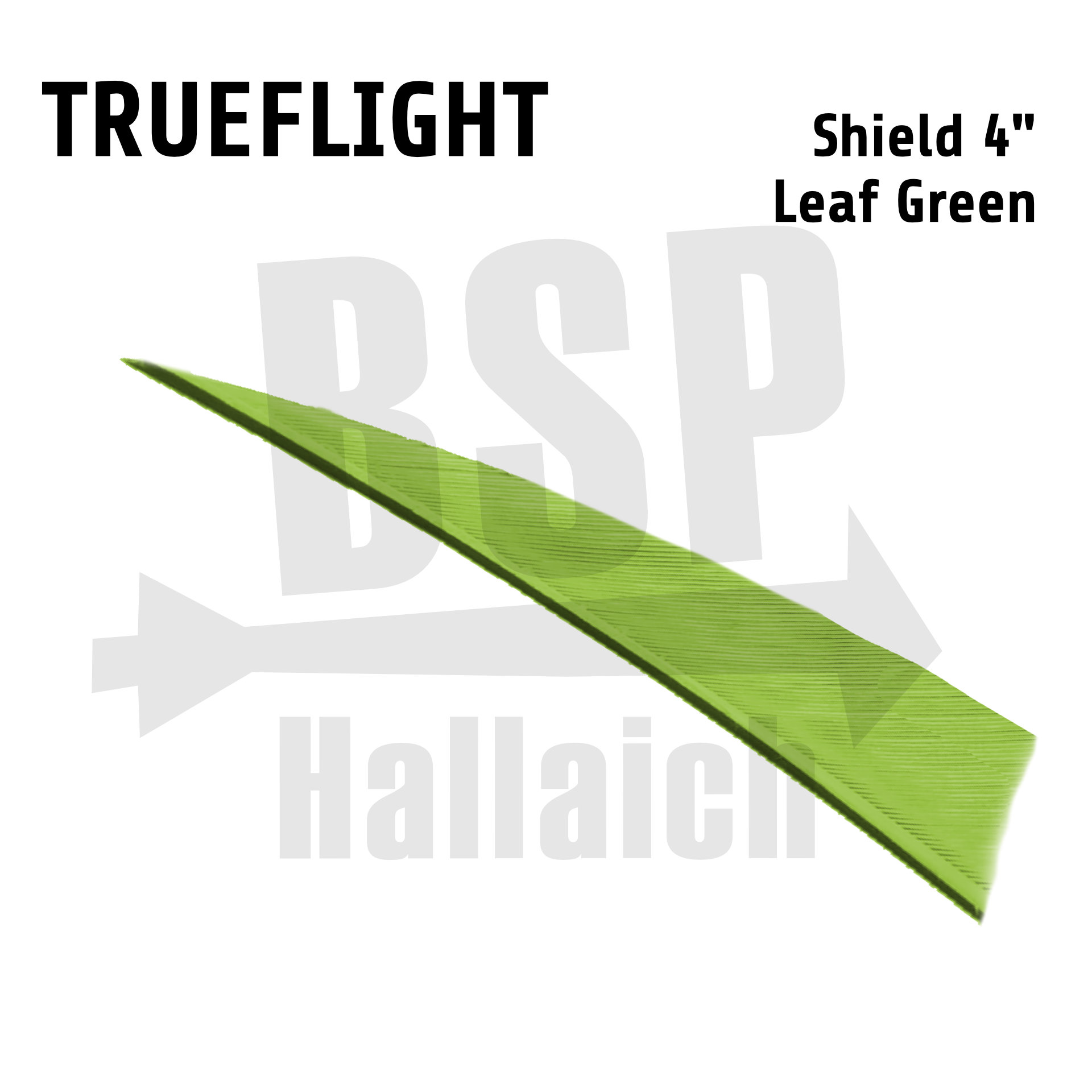 Trueflight Naturfedern - Shield 4"