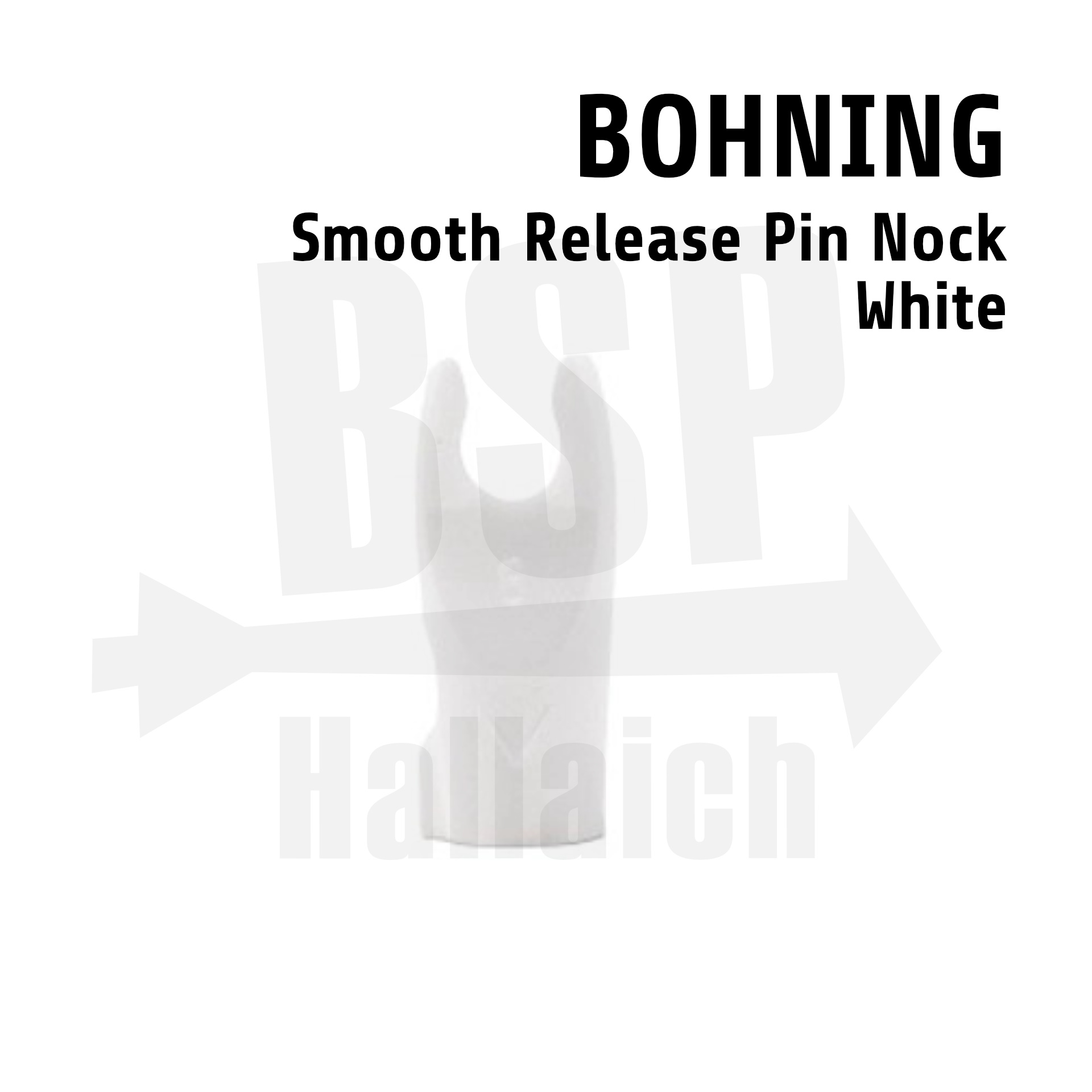 Bohning Pin-Nock White