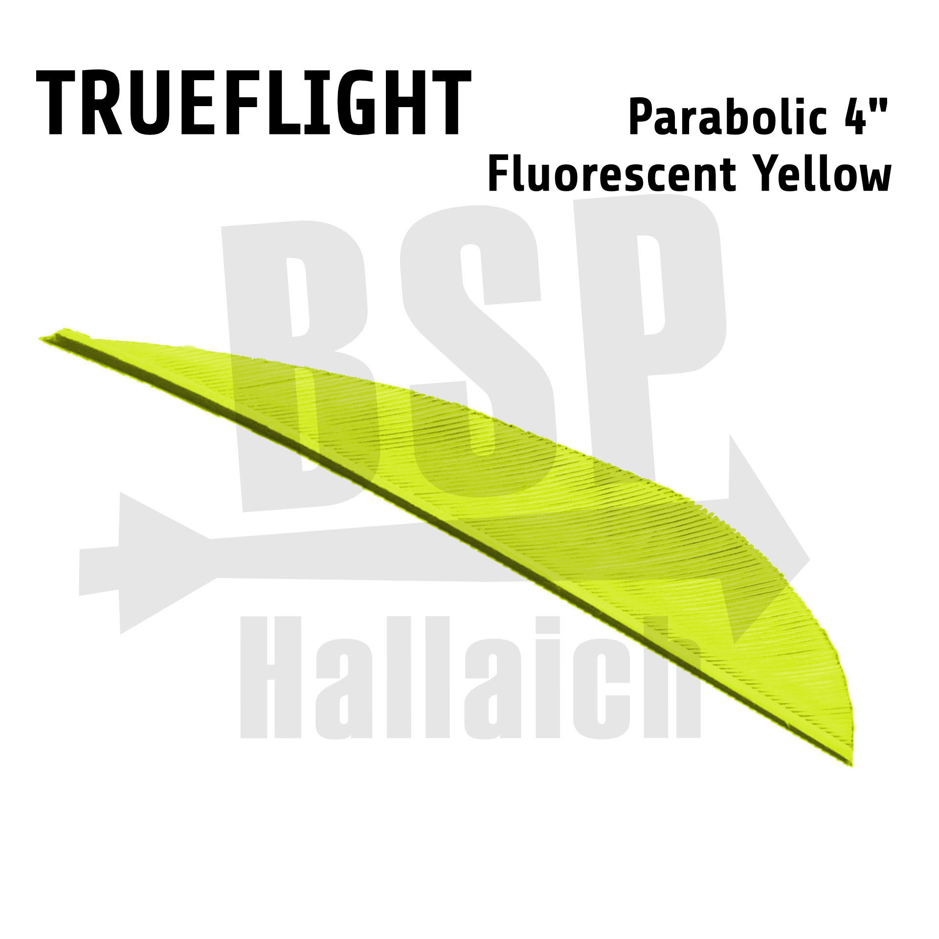 Trueflight Naturfedern - Parabol 4"