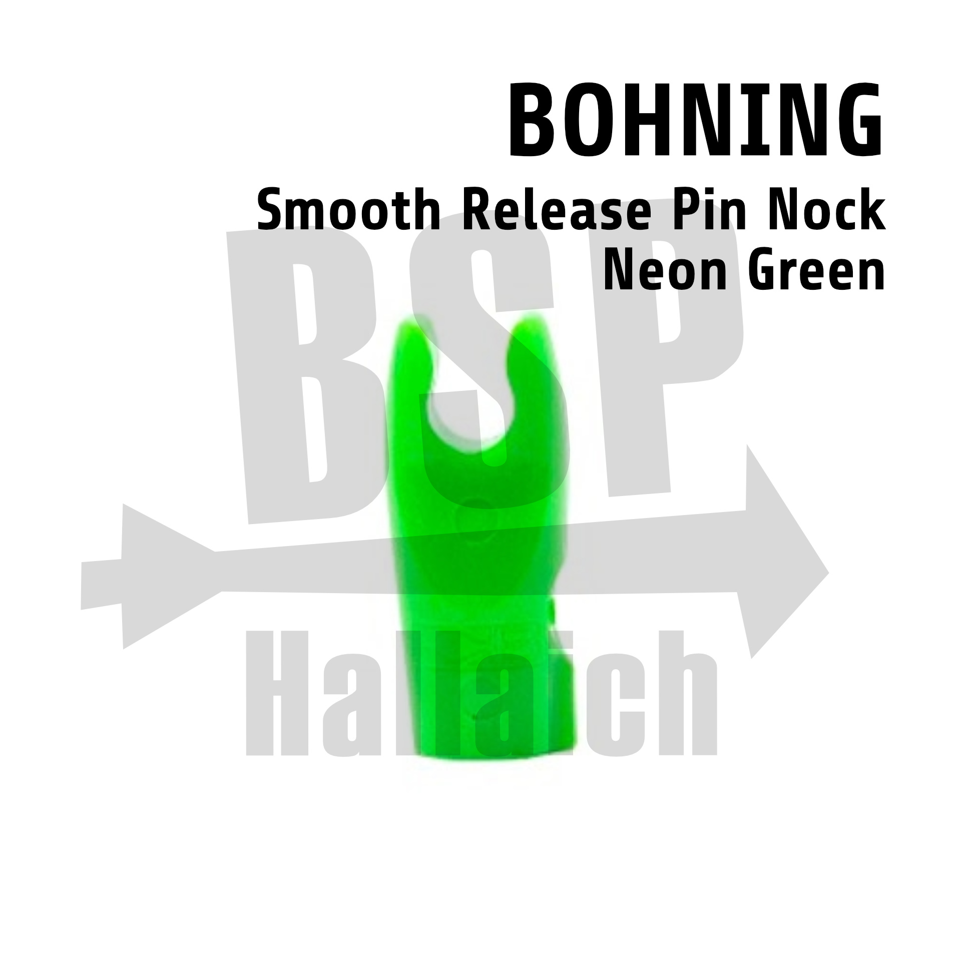Bohning Pin-Nock Neon Green